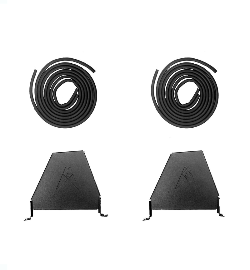 CICADA AUDIO - 14HDRING10 - COMPLETE 10-INCH MID-BASS/WOOFER SADDLEBAG MOUNTING KIT