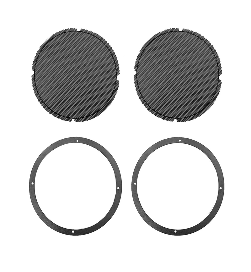 CICADA AUDIO - 14HDRING10 - COMPLETE 10-INCH MID-BASS/WOOFER SADDLEBAG MOUNTING KIT