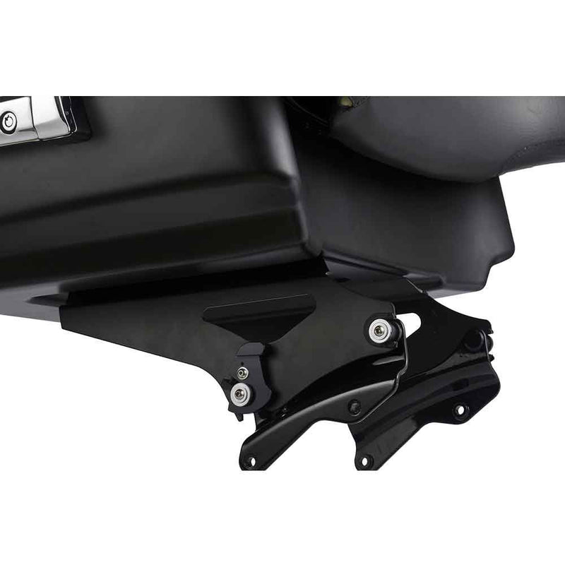 Advanblack Black 4-Point Docking Hardware Kit for Harley Touring '2014+ PN 52300353