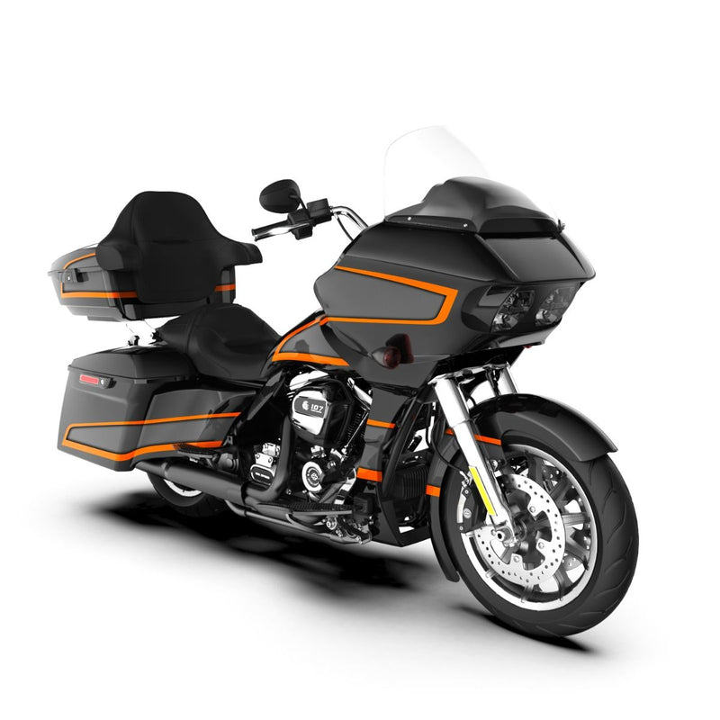 Advanblack APEX OUTER FAIRING BATWING COWL FOR 2015+ HARLEY Road Glide