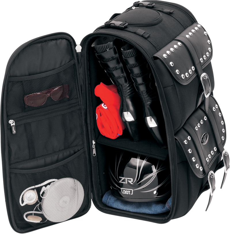 SADDLEMEN S3500S Deluxe Sissy Bar Bag
