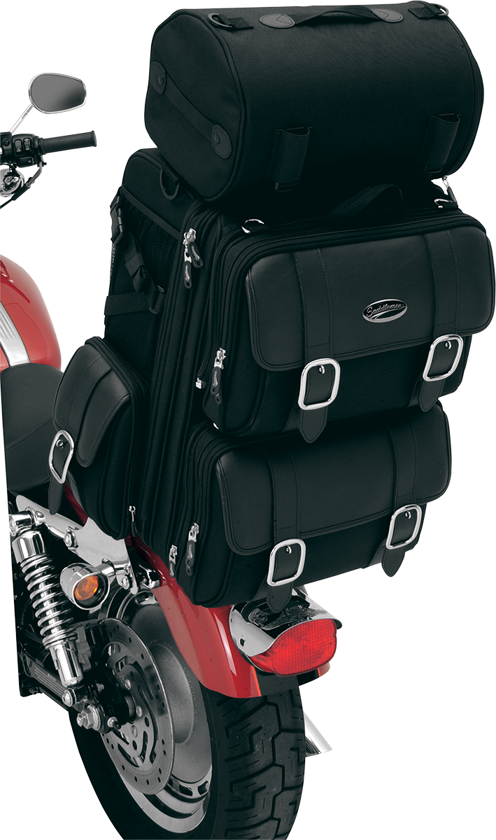 SADDLEMEN S3200DE Expandable Sissy Bar Bag