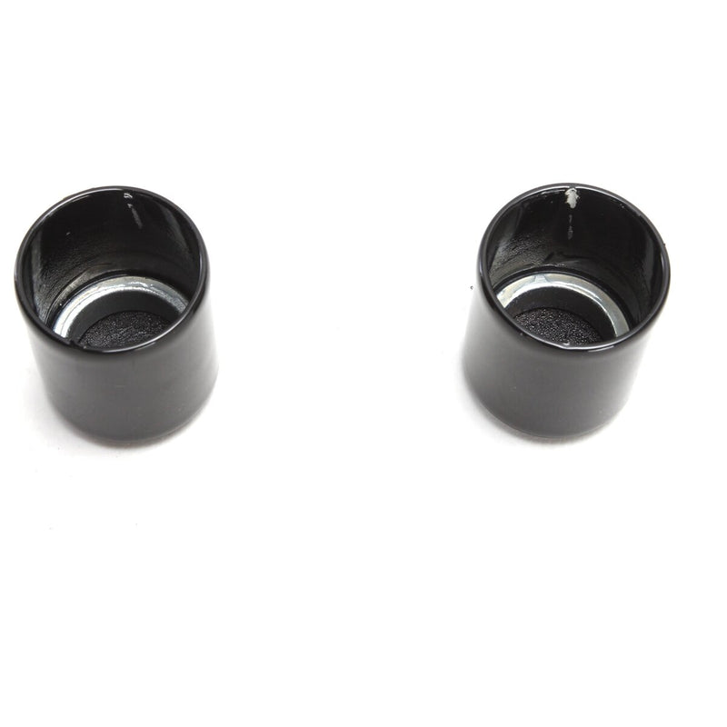 DRAG SPECIALTIES Magnetic Docking Points Covers - Small - Gloss Black
