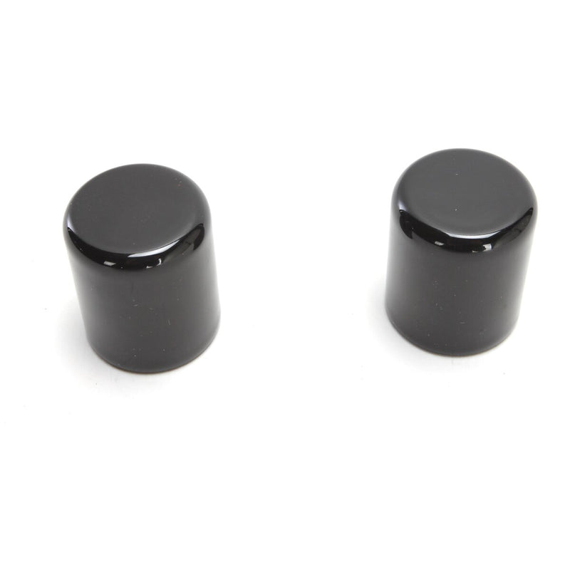 DRAG SPECIALTIES Magnetic Docking Points Covers - Small - Gloss Black