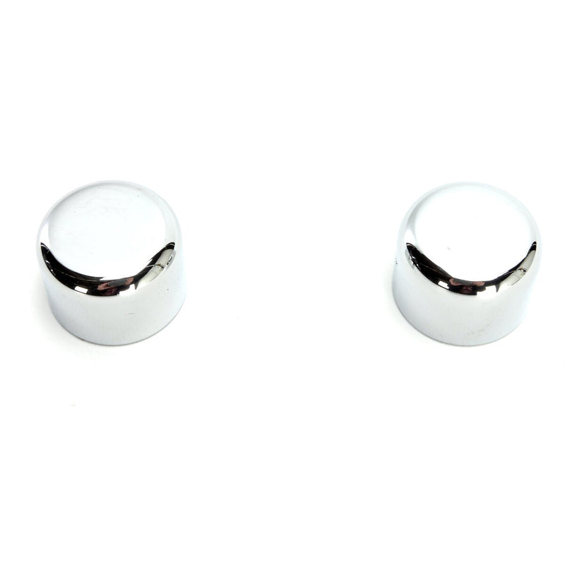 DRAG SPECIALTIES Magnetic Docking Points Covers - Short - Chrome