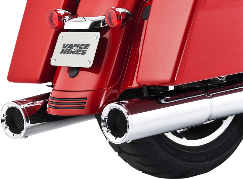 VANCE & HINES Hi-Output Mufflers - Chrome
