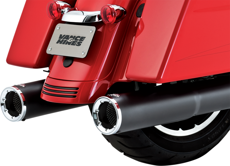 VANCE & HINES Hi-Output Mufflers - Black