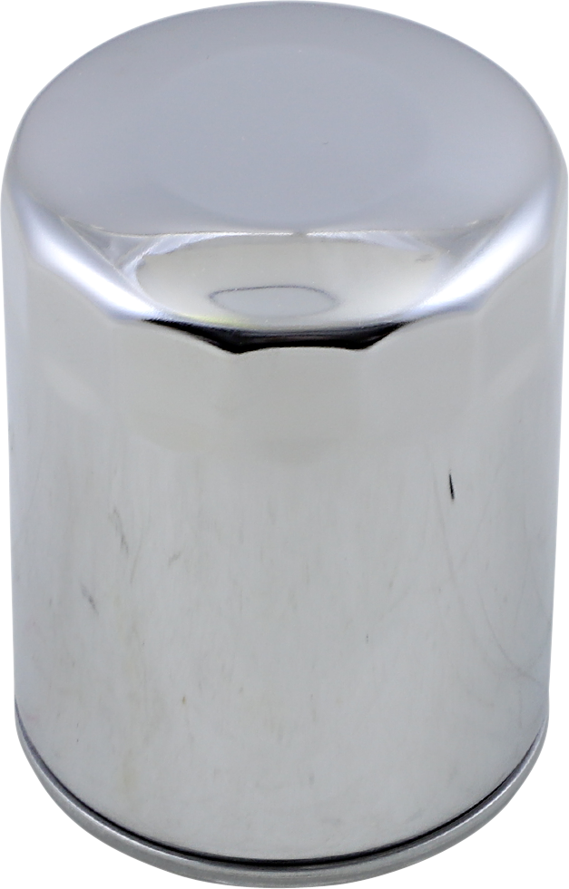 DRAG SPECIALTIES Spin-On Oil Filter - Chrome - M8