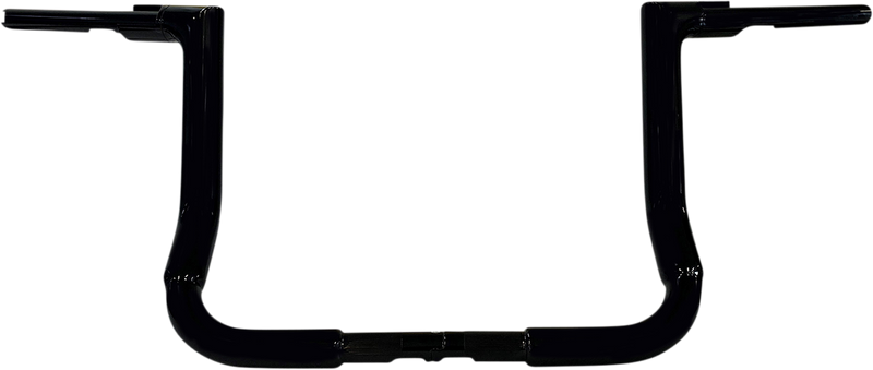 FAT BAGGERS INC. 1-1/2" EZ Install Flat Top Handlebar - 12" - Black 605012-B