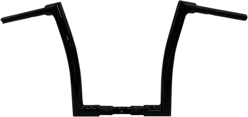 FAT BAGGERS INC. 1-1/2" EZ Install Flat Top Handlebar - 14" - Black 606014-B