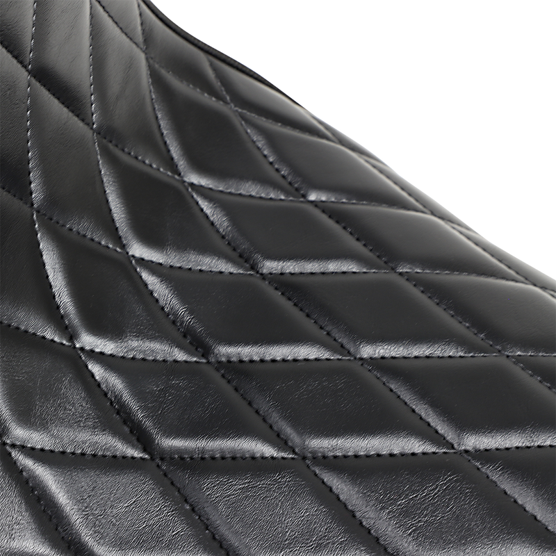 LE PERA Cherokee Seat - Diamond - Black - Softail '18-'23