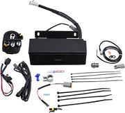 ULTRACOOL Below Regulator Mount Oil Cooler - Gloss Black - Touring/Trike RF-2GSS