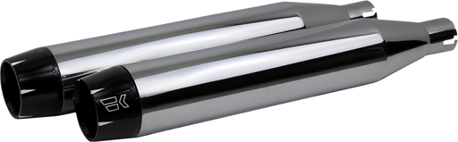 KHROME WERKS 3-1/2" Slip-On Mufflers - Chrome 202500