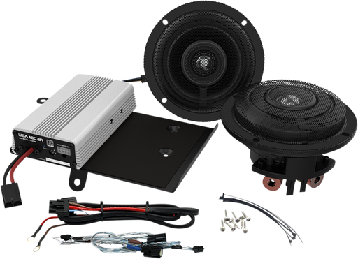 WILD BOAR AUDIO 400 W Amp/Speaker Kit - FLH WBASG KIT.2R