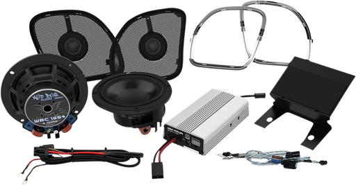 WILD BOAR AUDIO 400 W Amp/Speaker Kit - FLT WBARG KIT.2R
