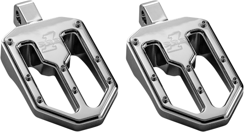 PRO-ONE PERF.MFG. Moto V1 Pegs - Male - Chrome 500751