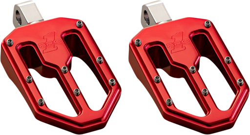 PRO-ONE PERF.MFG. Moto V1 Pegs - Male - Red 500751R