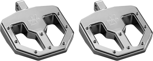 PRO-ONE PERF.MFG. BMX V1 Foot Pegs - Male - Chrome 500761