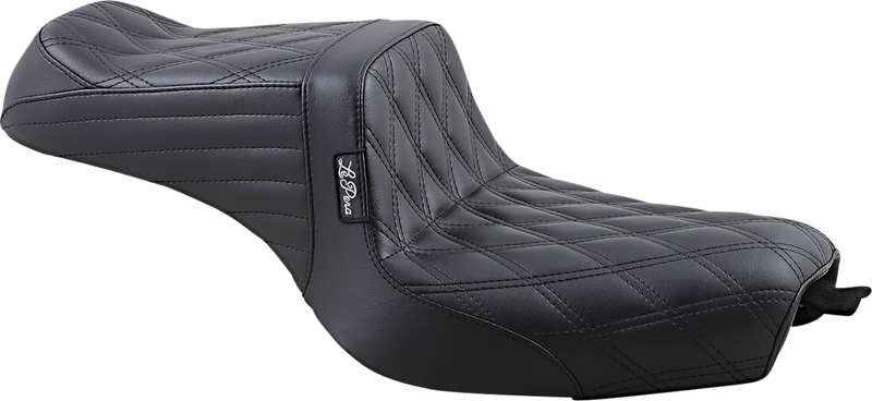 LE PERA Tailwhip Seat - Double Diamond - Black - Sportster '10-'22