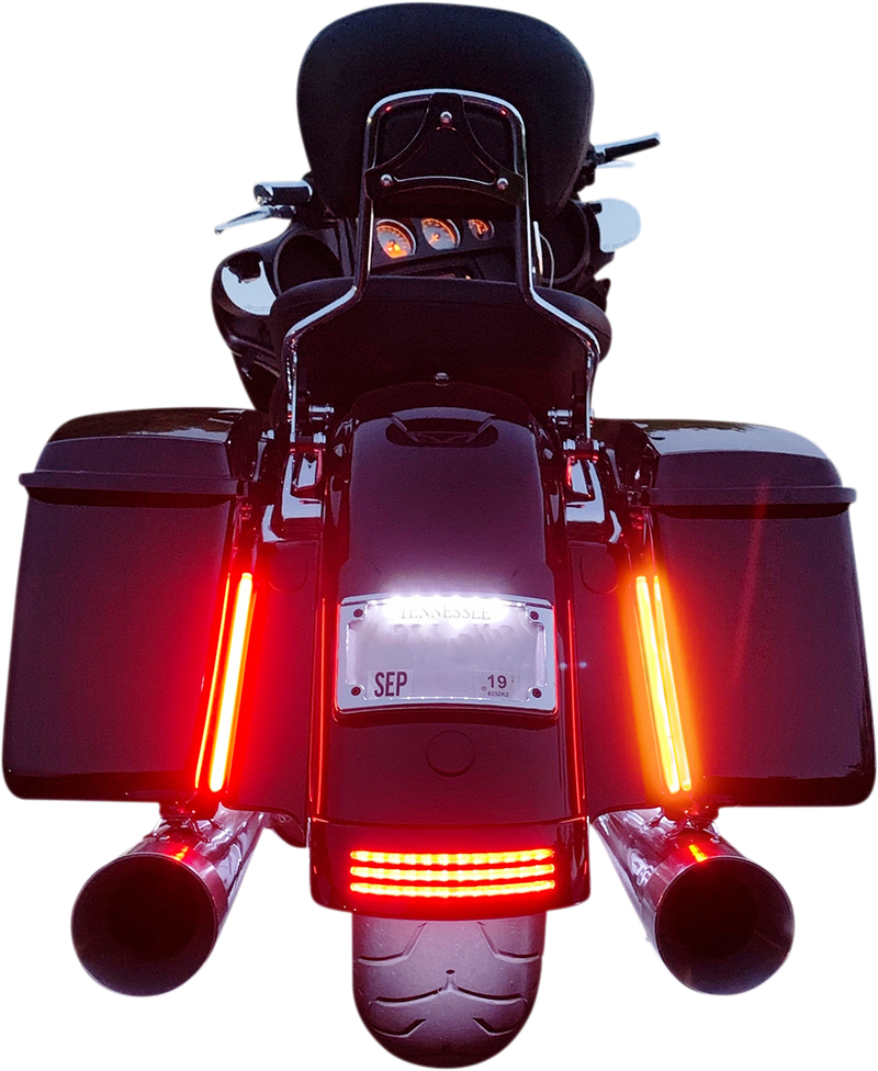 CUSTOM DYNAMICS Dual Color Plasma Rods- 14" - Smoke Lens