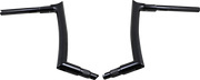 FAT BAGGERS INC. 1-1/2" EZ Install Pointed Top Handlebar - 12" - Black 808012-B