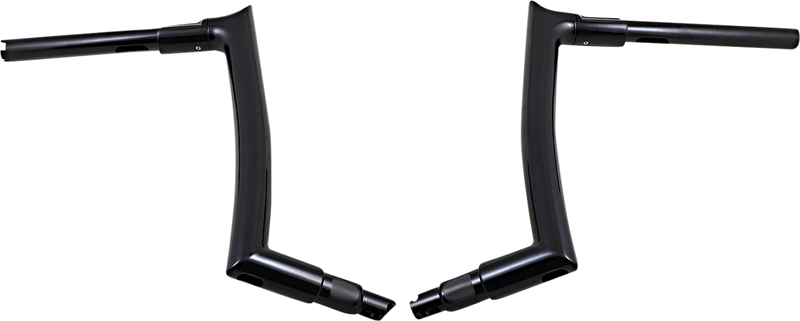 FAT BAGGERS INC. 1-1/2" EZ Install Pointed Top Handlebar - 12" - Black 808012-B