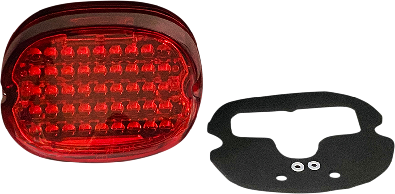 CUSTOM DYNAMICS Low Profile LED Taillight - No Window - Red
