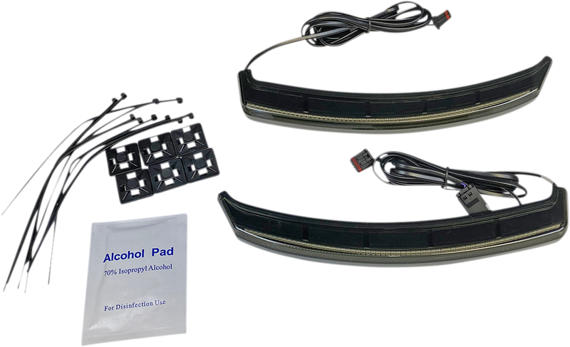 CUSTOM DYNAMICS LED Saddlebag Lights - Indian - Smoke Lens