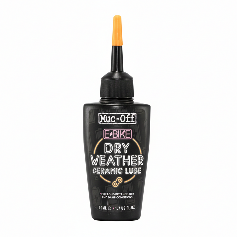 MUC-OFF USA E-Bike Chain Lube - Dry - 1.7 U.S. fl oz. 1104US