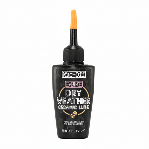 MUC-OFF USA E-Bike Chain Lube - Dry - 1.7 U.S. fl oz. 1104US