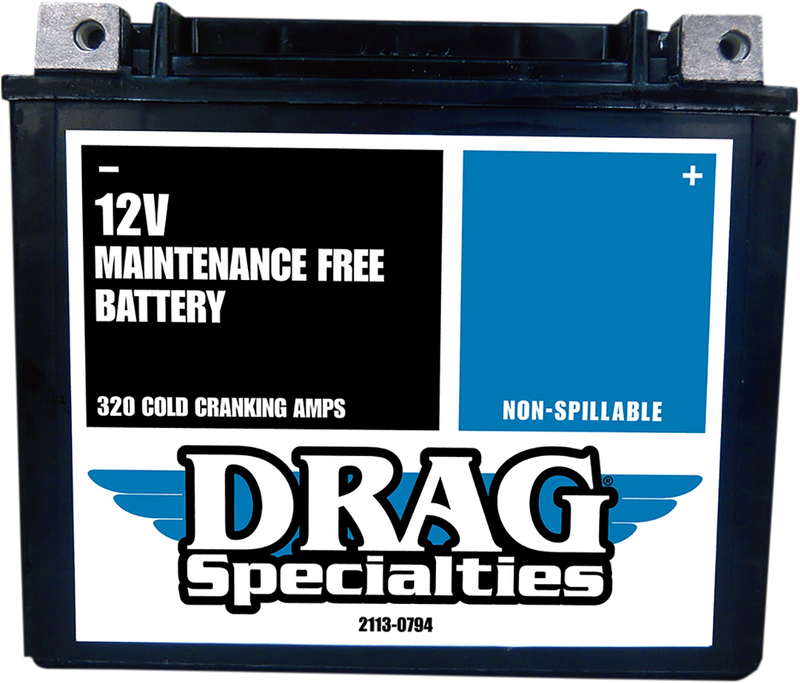 DRAG SPECIALTIES - AGM Battery - 00-23 Softail, 1999-2017 DYNA