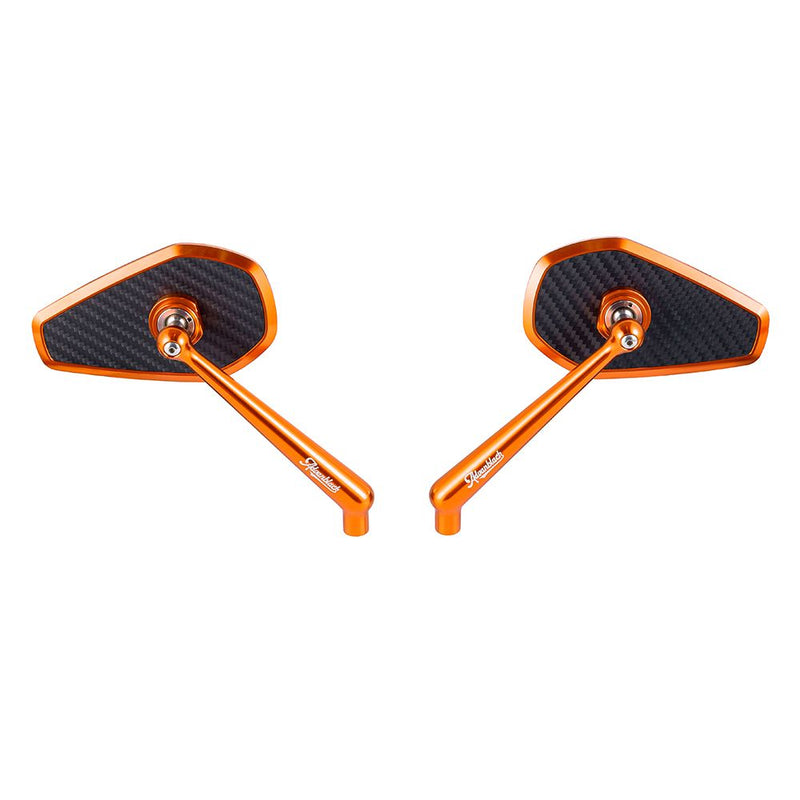 Advanblack Axion Performance Style Mirrors for Harley Davidson & Indian