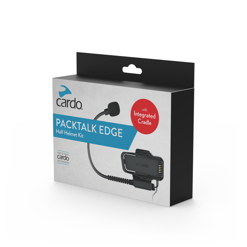 CARDO Packtalk Pro/Edge Half Helmet Kit