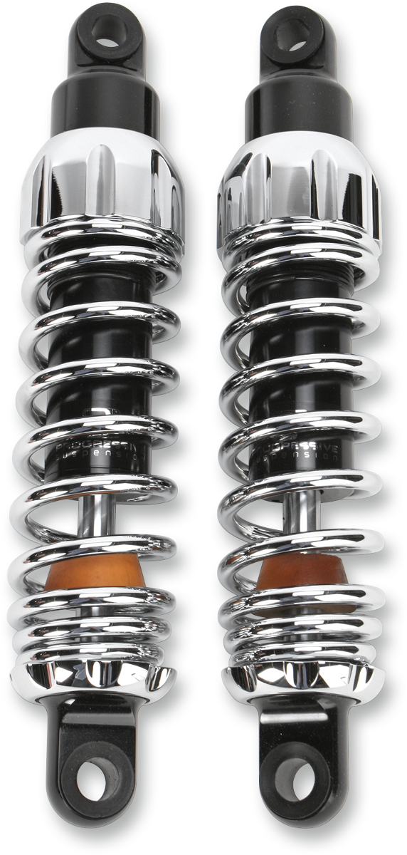 PROGRESSIVE SUSPENSION 444 Series Shock - Chrome - Standard - 11.5" 444 - '15-'24 INDIAN