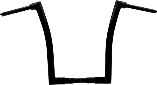 FAT BAGGERS INC. 1-1/2" EZ Install Flat Top Handlebar - 16" - Black 606016-B