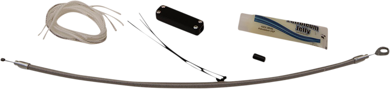 FAT BAGGERS INC. Installation Kit - Cable Clutch - 10"-12" - Braided 109112