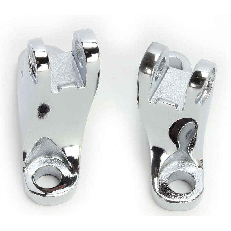 DRAG SPECIALTIES Short Passenger Footpeg Mount Kit - Chrome - Touring '93-'22