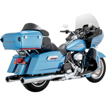VANCE & HINES Hi Output Slip-On Muffler - Chrome - Touring '95-'16