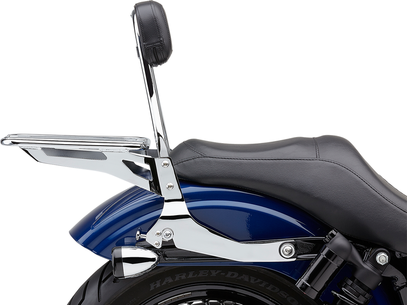 COBRA Backrest Kit - 14" - Chrome - Dyna