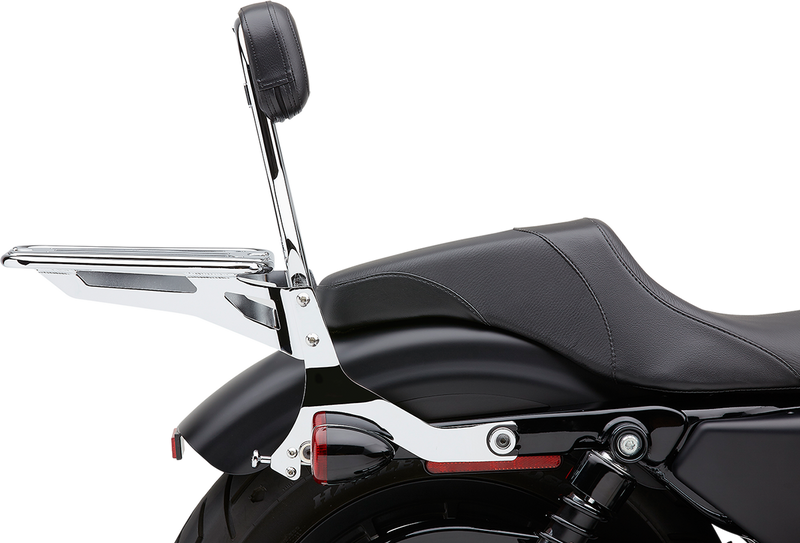 COBRA Backrest Kit - 14" - Chrome - XL