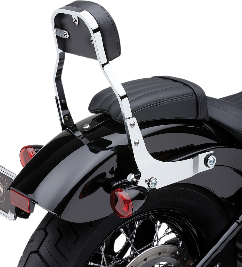 COBRA Backrest Kit - 11" - Chrome - FLHC/S