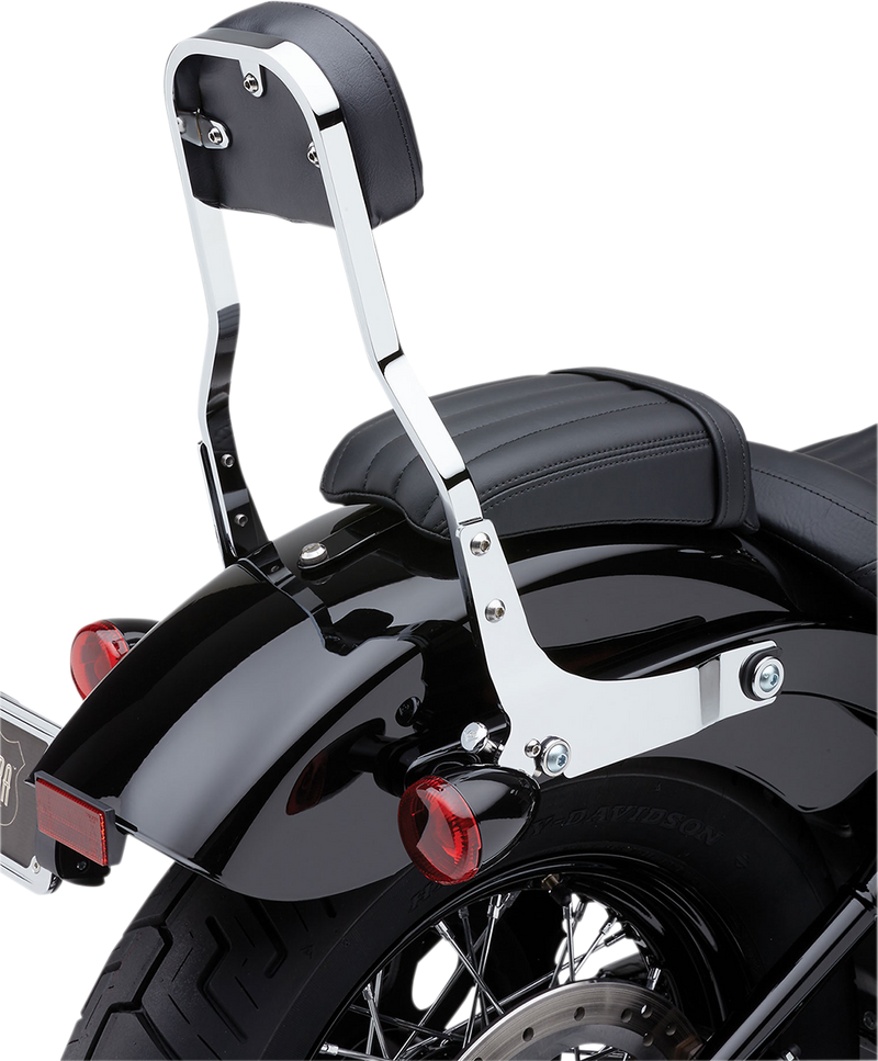 COBRA Backrest Kit - 14" - Chrome - FXLR