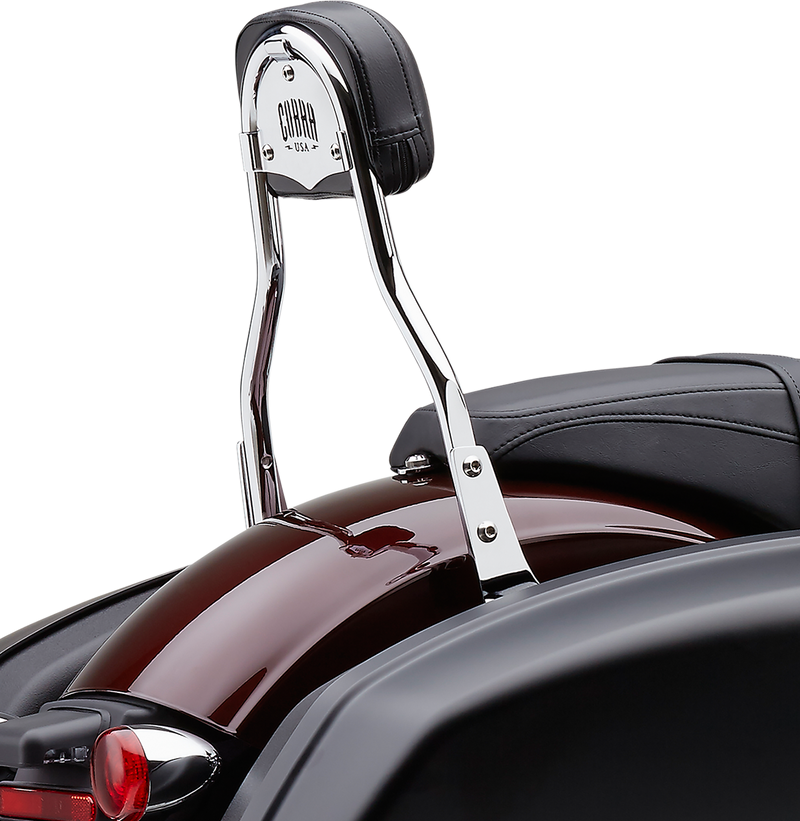 COBRA Backrest Kit - 14" - Chrome - FLSB