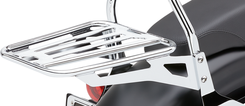 COBRA Sissy Bar Luggage Rack - Chrome - Tubular