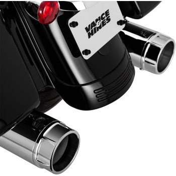 VANCE & HINES 4-1/2" Torquer Slip-On Mufflers - Chrome - Touring '95-'16