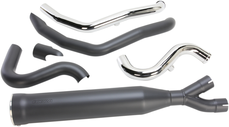 COBRA Power Pro RPT Exhaust - Black - '12-'17 Dyna