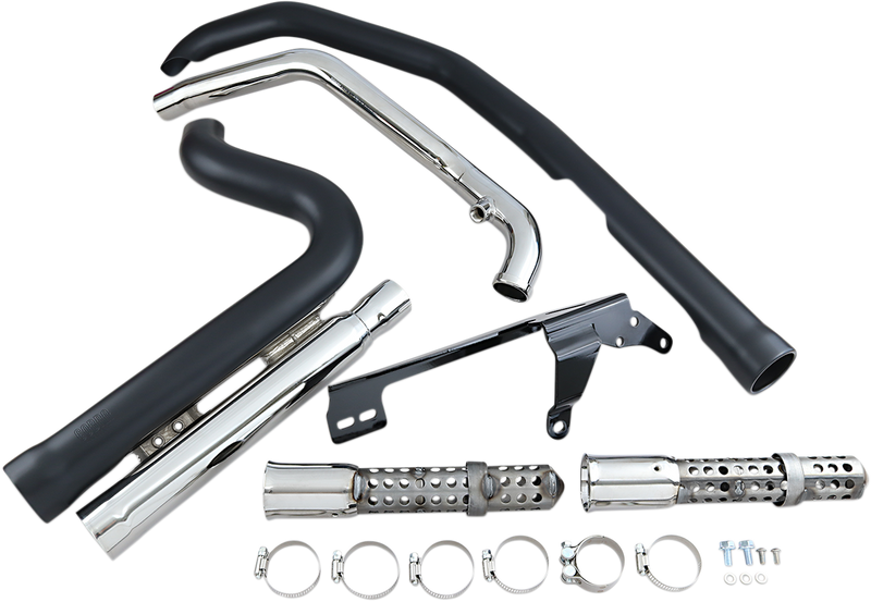 COBRA 909 Exhaust - Black - '07-'13 XL