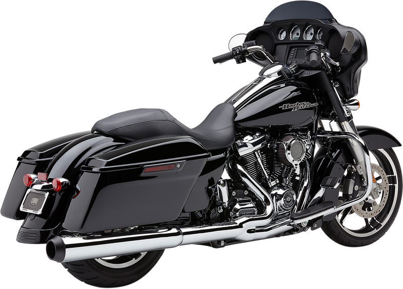 COBRA Powr-Flo 2:1 Exhaust - Chrome - '17-'20 FL