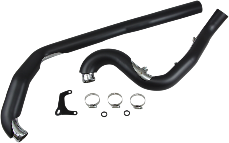 COBRA True Dual Headpipes - Black - '95-'06 FL
