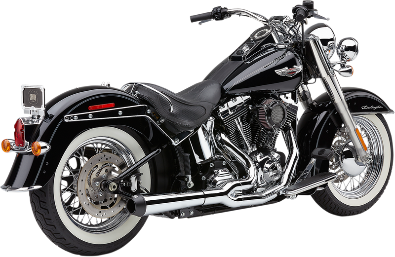 COBRA El Diablo Exhaust - Chrome - '12-'17 Softail